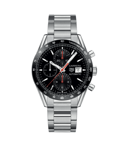 TAG Heuer Carrera Calibre 16 41 Stainless Steel / Black / Bracelet
